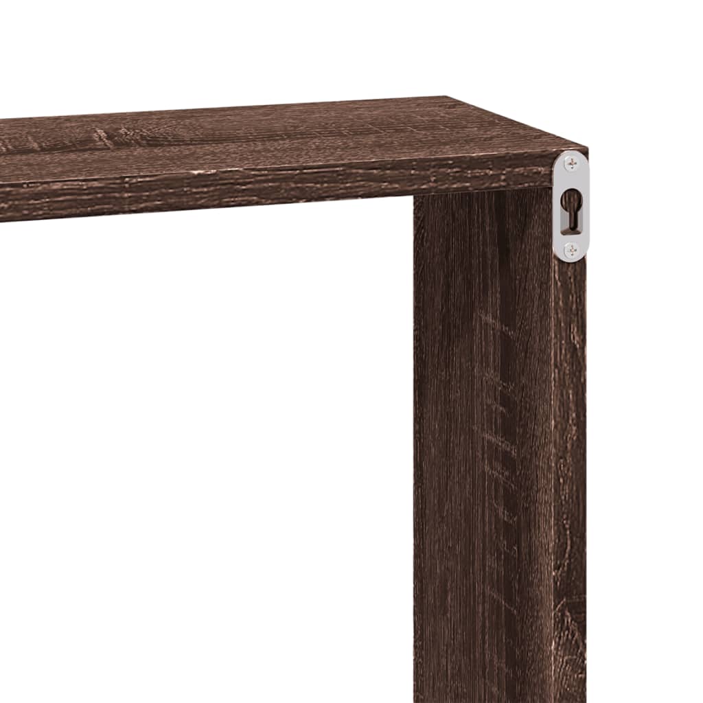Dulap de perete, stejar maro, 100x16x30 cm, lemn prelucrat GartenMobel Dekor
