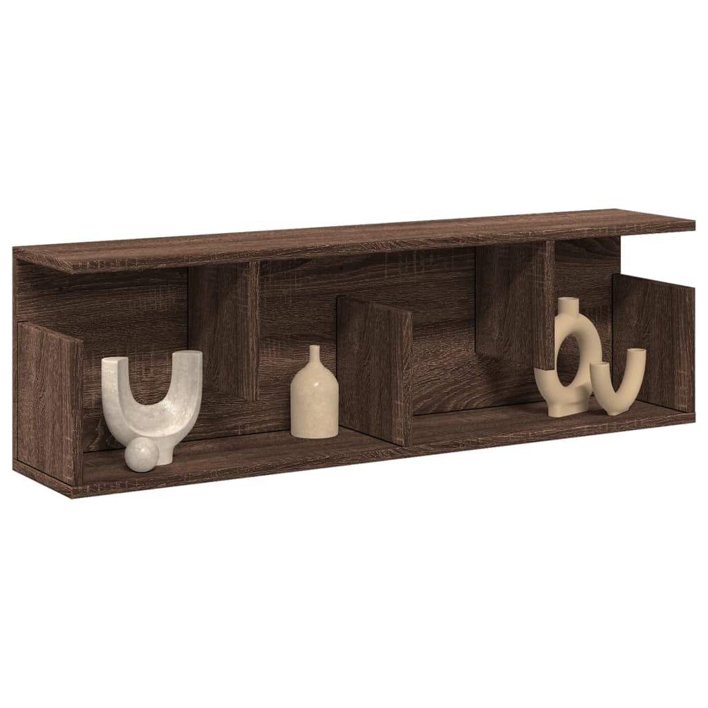 Dulap de perete, stejar maro, 100x20x30 cm, lemn prelucrat GartenMobel Dekor