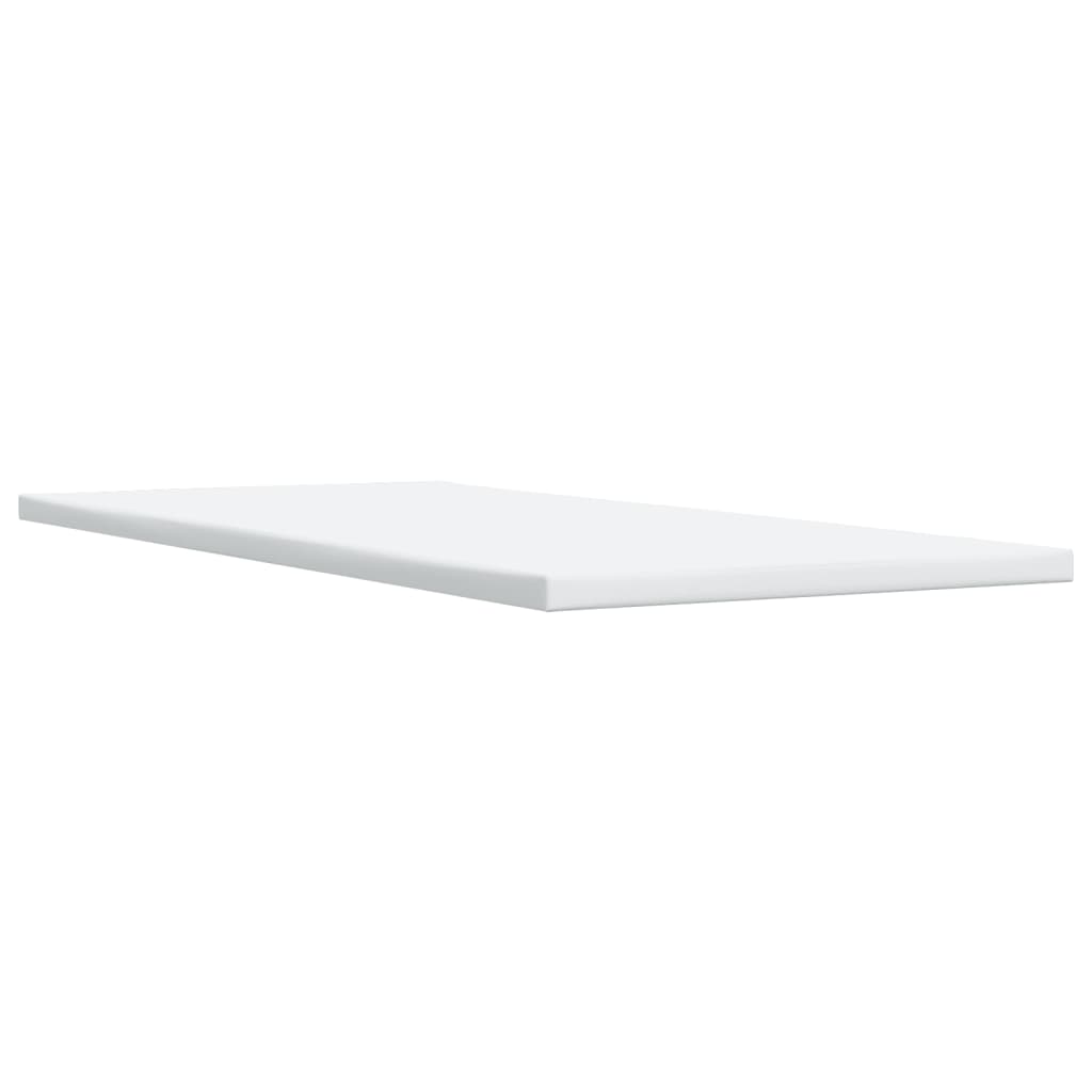 Pat box spring cu saltea, crem, 90x200 cm, textil GartenMobel Dekor