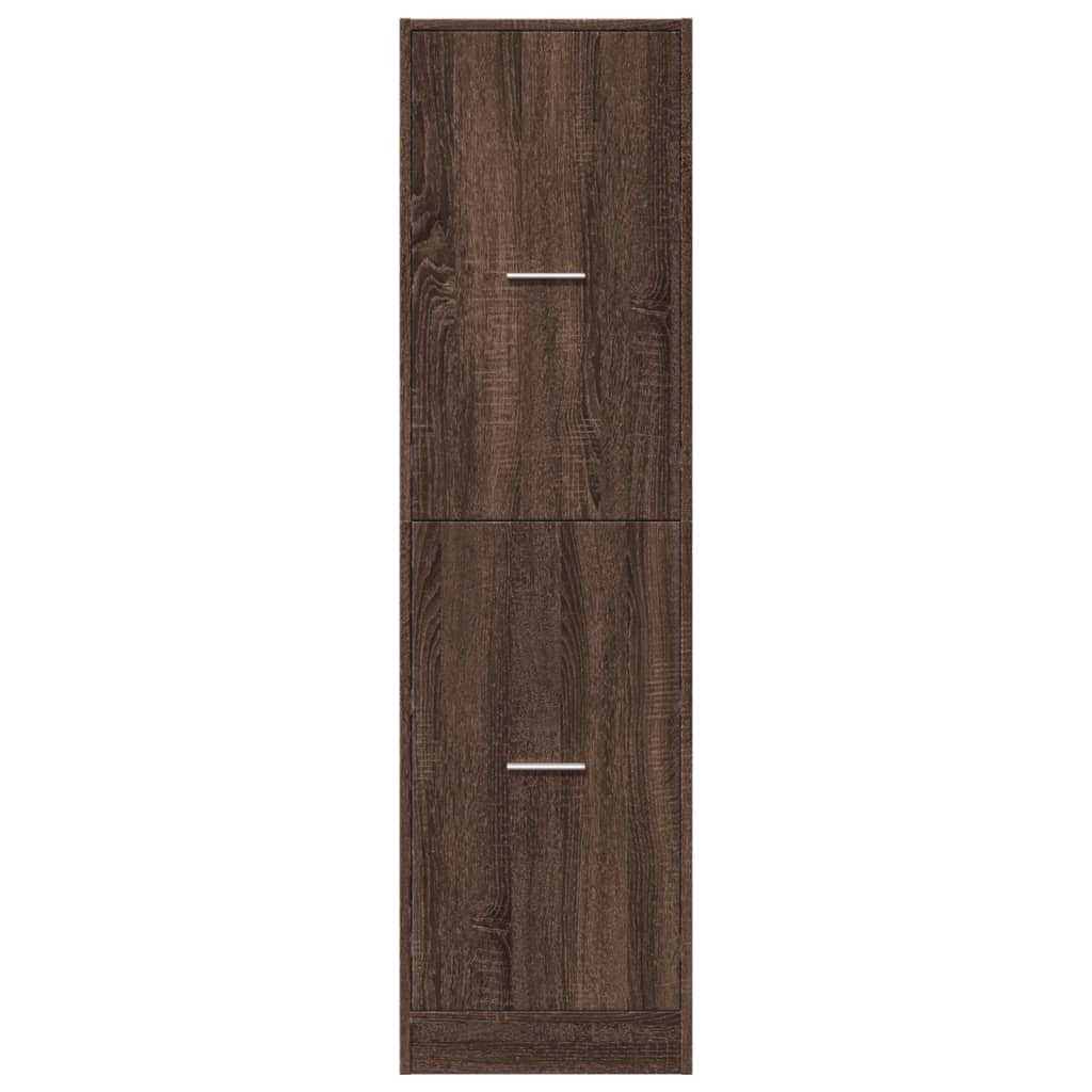 Dulap de farmacie, stejar maro, 40x41x144,5 cm, lemn prelucrat GartenMobel Dekor