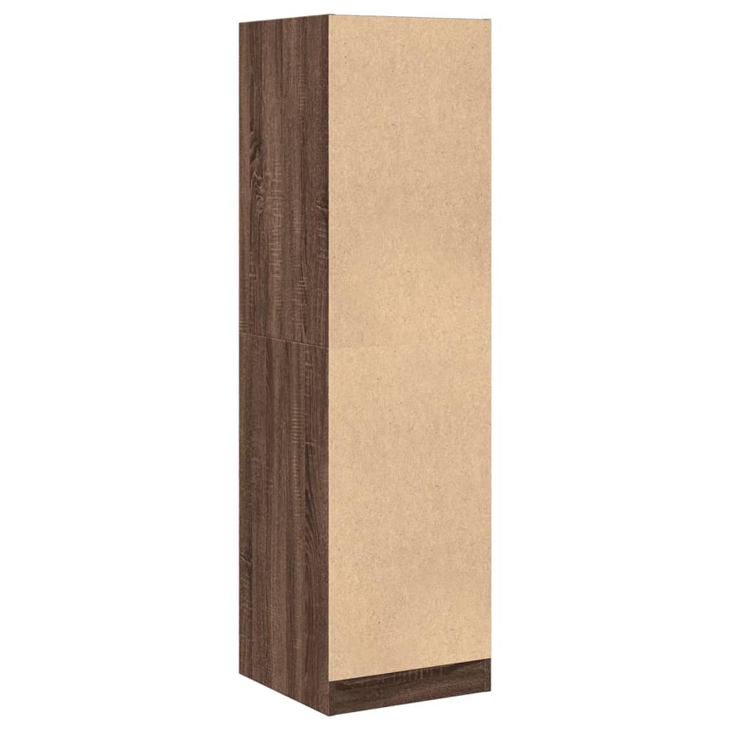 Dulap de farmacie, stejar maro, 40x41x144,5 cm, lemn prelucrat GartenMobel Dekor