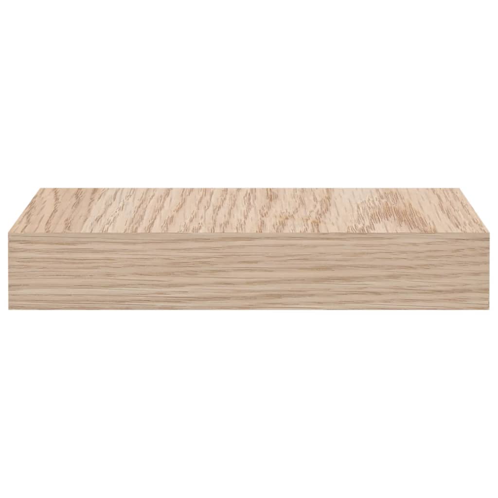 Rafturi plutitoare, 2 buc., 23x23,5x4 cm, lemn prelucrat GartenMobel Dekor