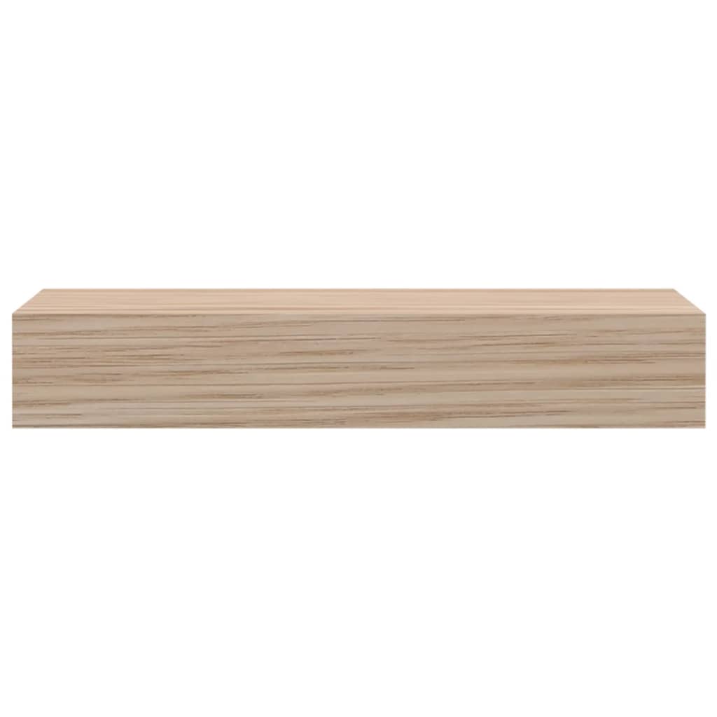 Rafturi plutitoare, 2 buc., 23x23,5x4 cm, lemn prelucrat GartenMobel Dekor