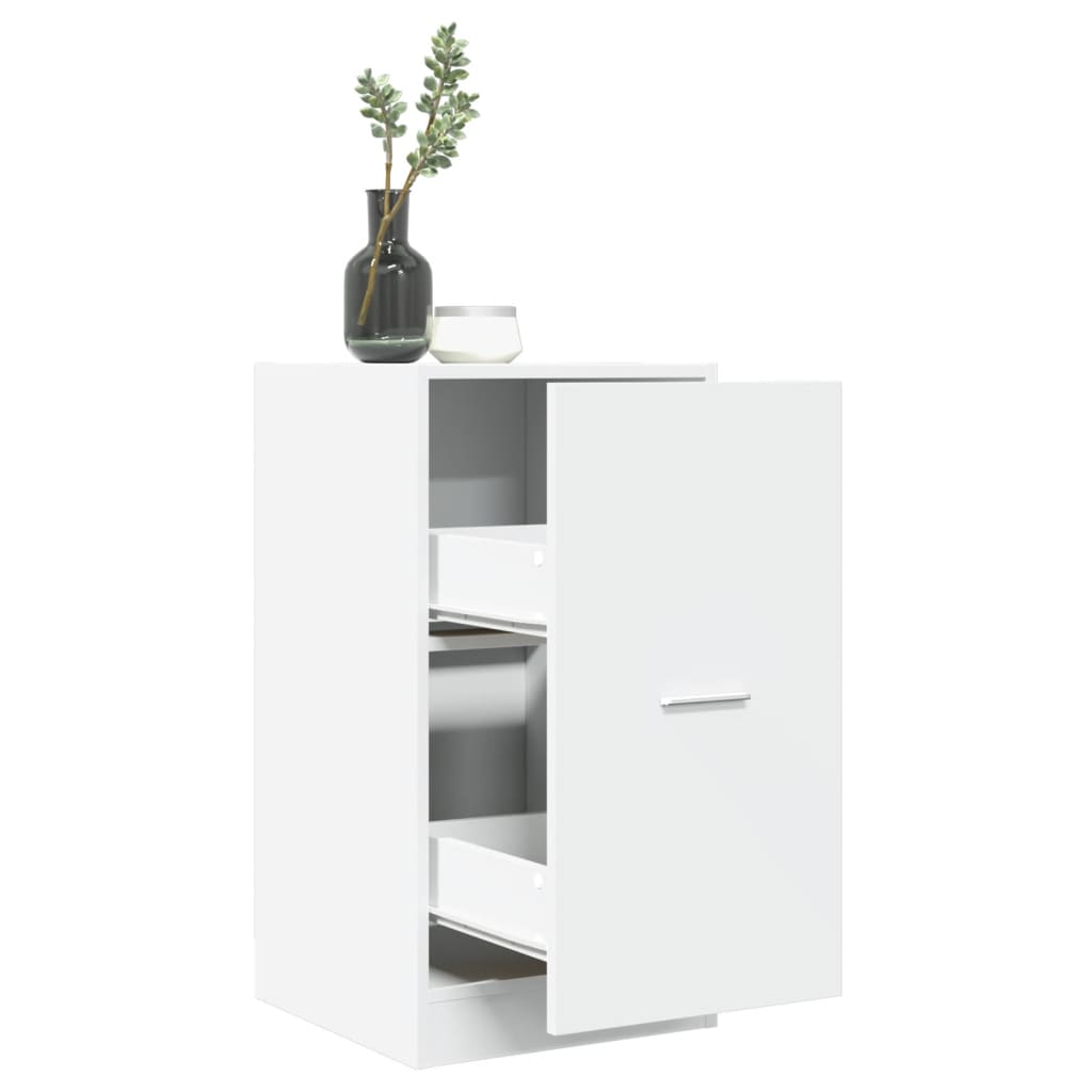 Dulap de farmacie, alb, 40x41x77,5 cm, lemn prelucrat GartenMobel Dekor