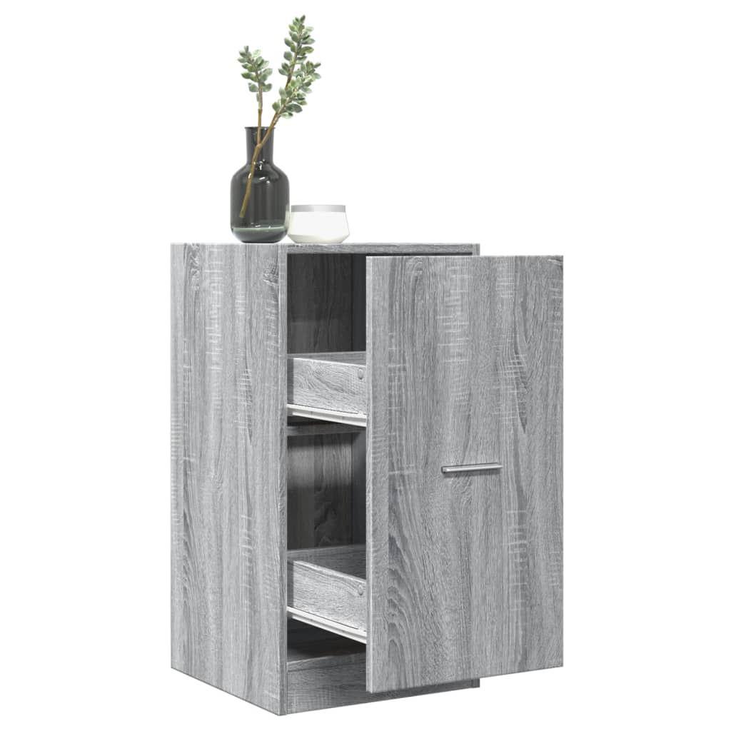 Dulap de farmacie, sonoma gri, 40x41x77,5 cm, lemn prelucrat GartenMobel Dekor