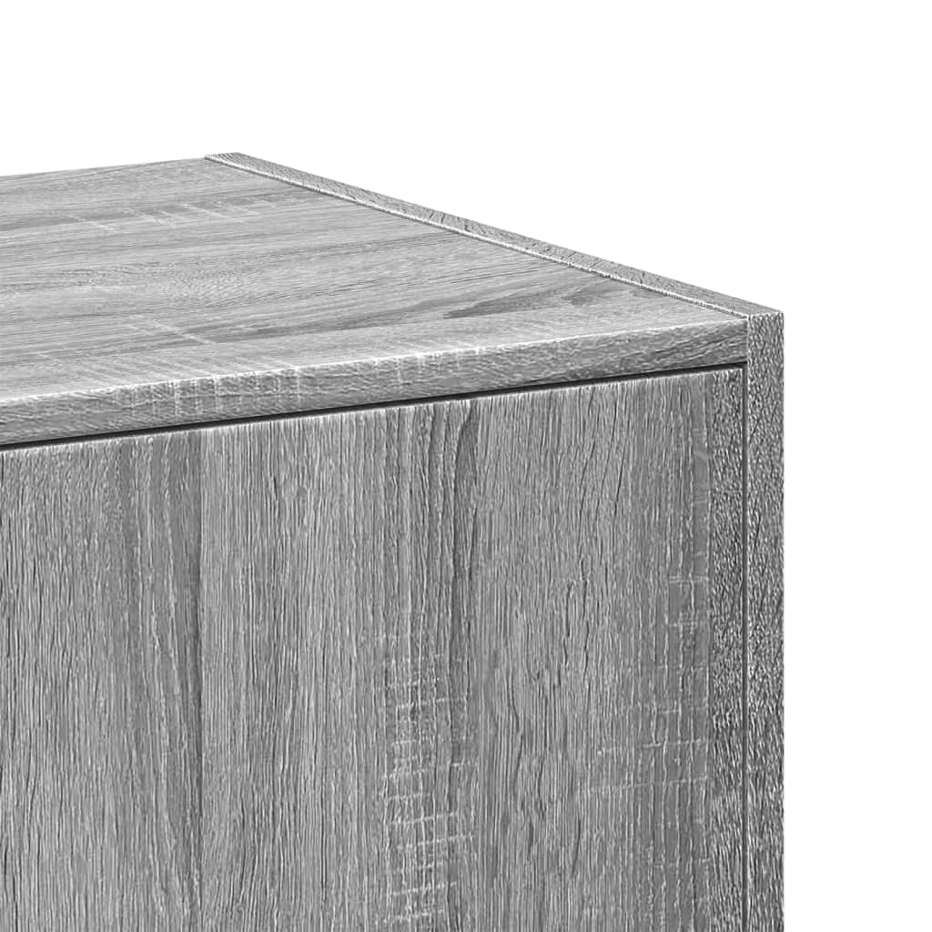 Dulap de farmacie, sonoma gri, 40x41x77,5 cm, lemn prelucrat GartenMobel Dekor