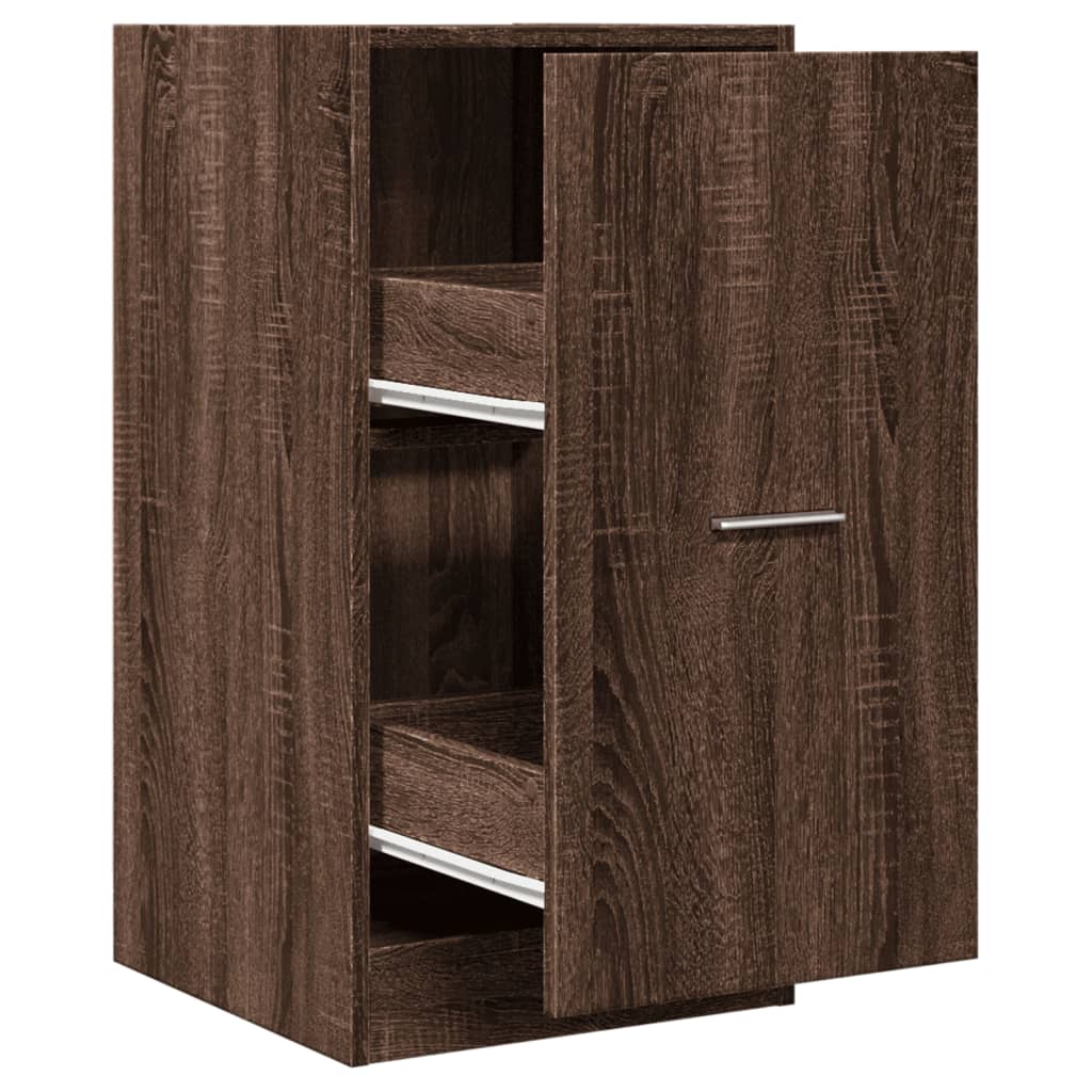 Dulap de farmacie, stejar maro, 40x41x77,5 cm, lemn prelucrat GartenMobel Dekor