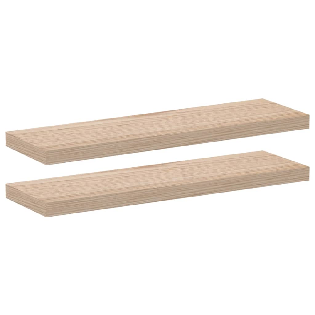 Rafturi plutitoare, 2 buc., 80x23,5x4 cm, lemn prelucrat GartenMobel Dekor