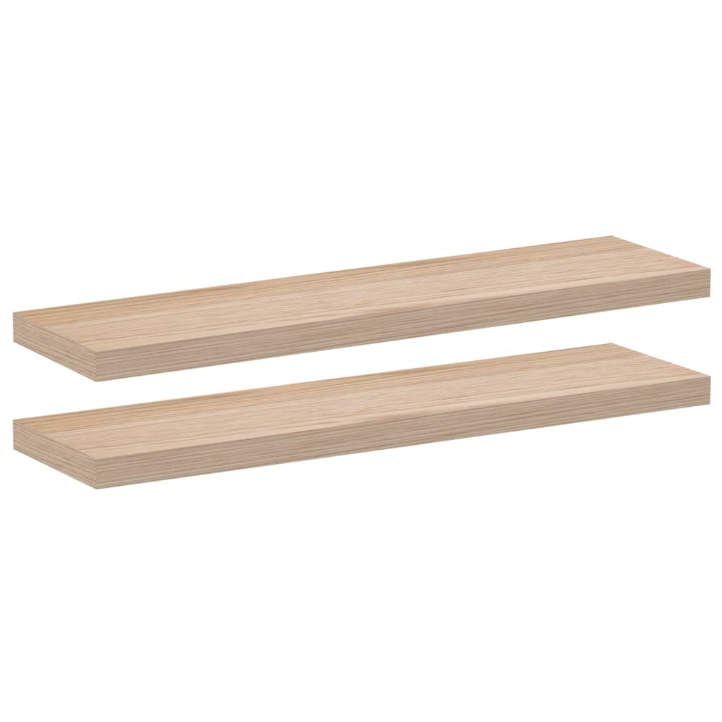Rafturi plutitoare, 2 buc., 90x23,5x4 cm, lemn prelucrat GartenMobel Dekor