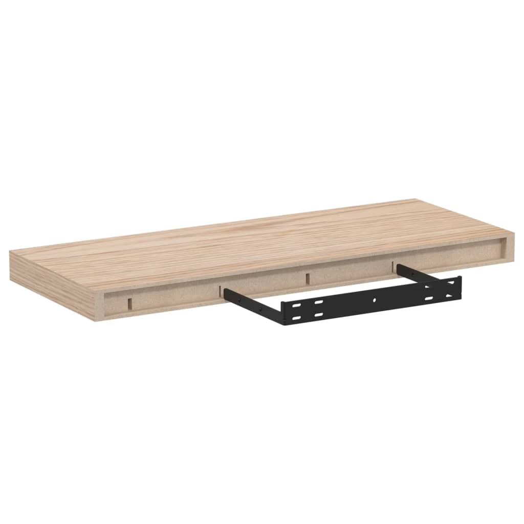 Rafturi plutitoare, 4 buc., 60x23,5x4 cm, lemn prelucrat GartenMobel Dekor