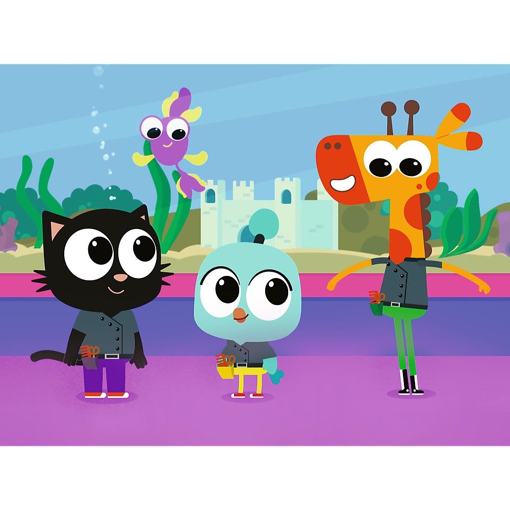 PUZZLE TREFL 30 PLANETA MILO PISICA MILO SuperHeroes ToysZone