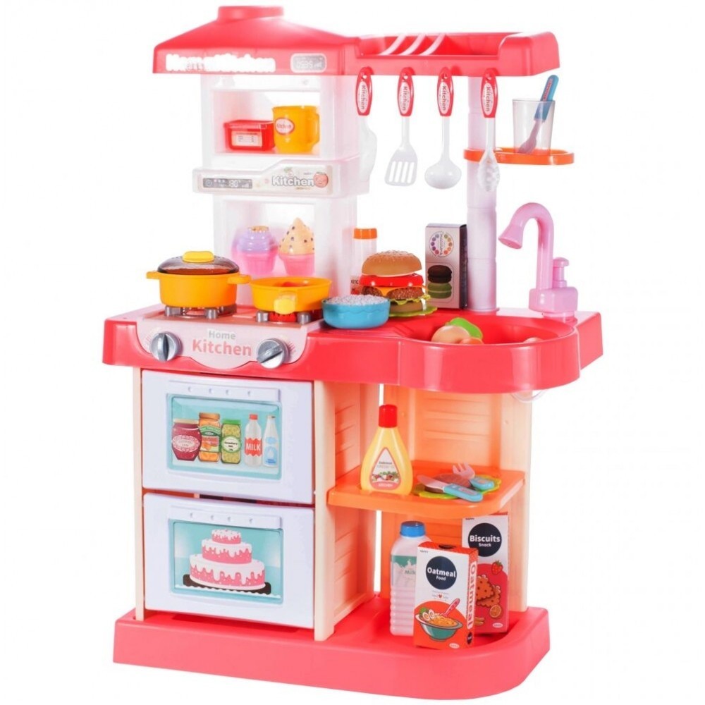 SET BUCATARIE MALPLAY CU LUMINI SUNETE SI ACCESORII SuperHeroes ToysZone