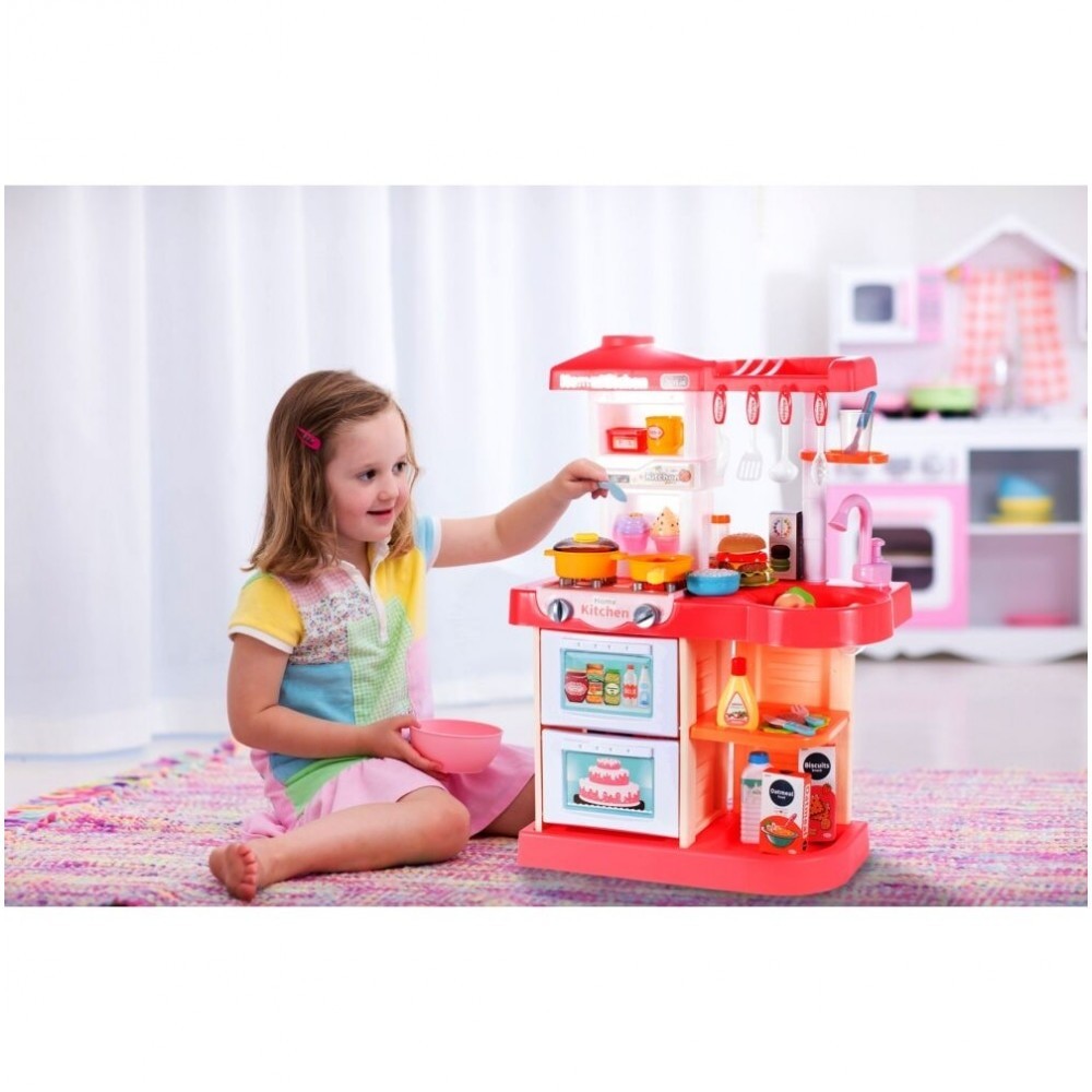 SET BUCATARIE MALPLAY CU LUMINI SUNETE SI ACCESORII SuperHeroes ToysZone