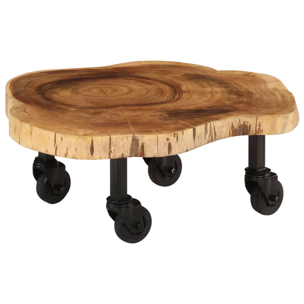 Măsuță de cafea, 60 x 55 x 25 cm, lemn masiv de acacia GartenMobel Dekor
