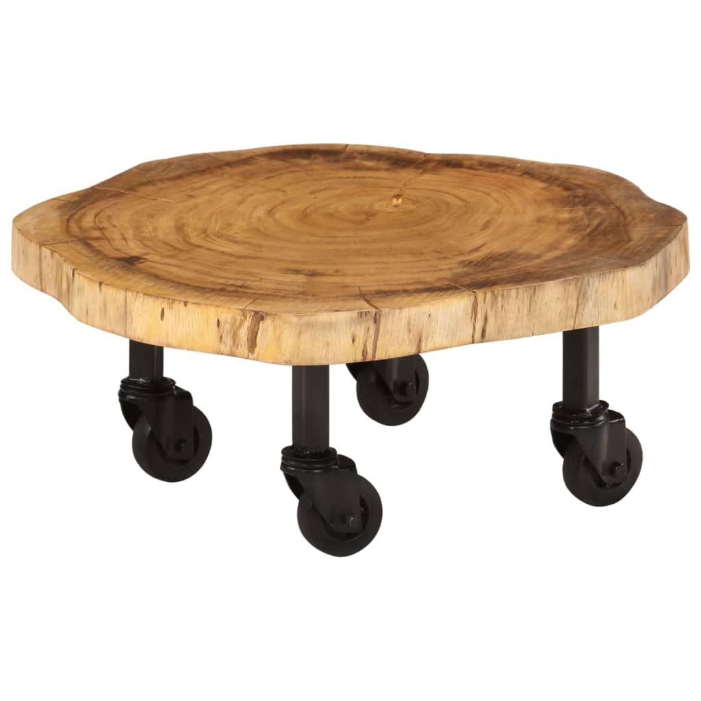 Măsuță de cafea, 60 x 55 x 25 cm, lemn masiv de acacia GartenMobel Dekor
