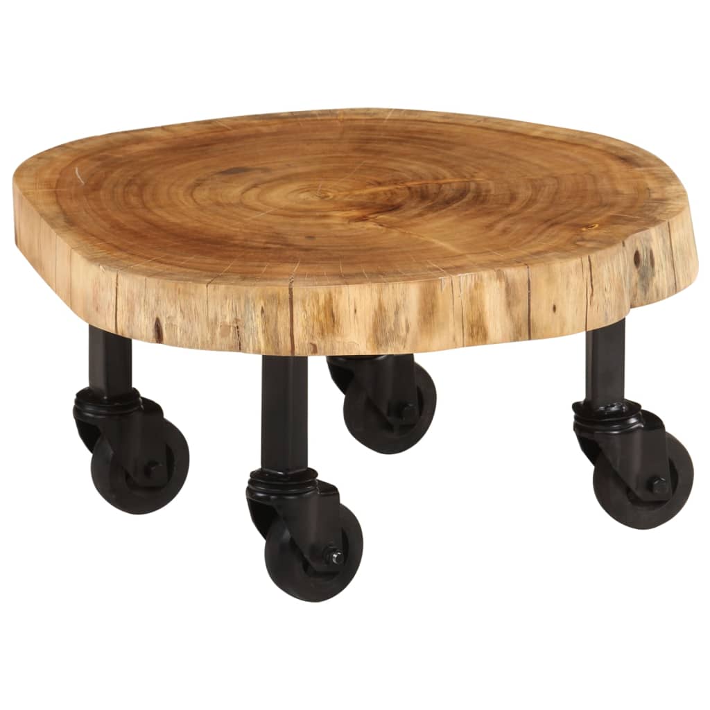 Măsuță de cafea, 60 x 55 x 25 cm, lemn masiv de acacia GartenMobel Dekor