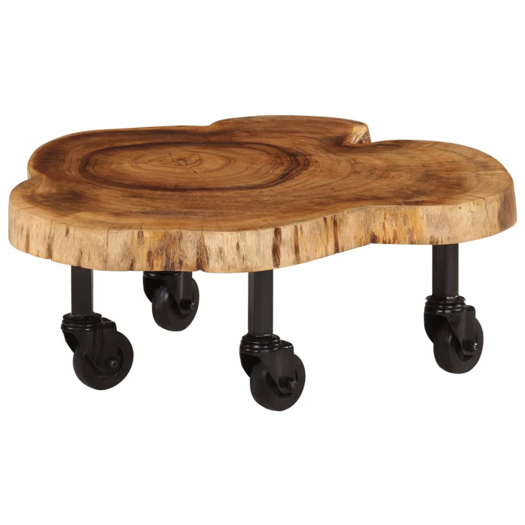 Măsuță de cafea, 60 x 55 x 25 cm, lemn masiv de acacia GartenMobel Dekor