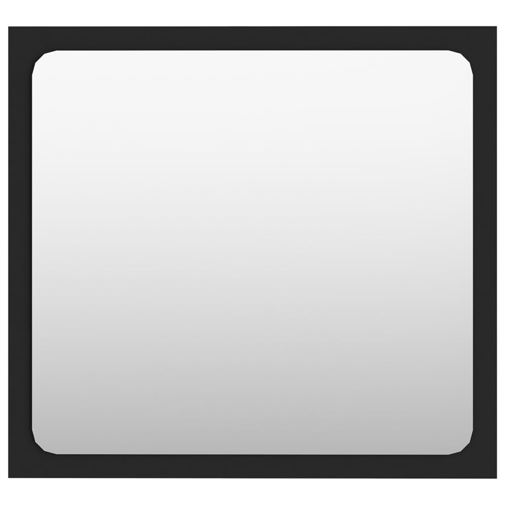 Set mobilier de baie, negru, lemn prelucrat GartenMobel Dekor