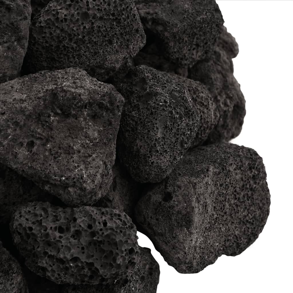 Roci vulcanice, 10 kg, negru, 3-5 cm GartenMobel Dekor