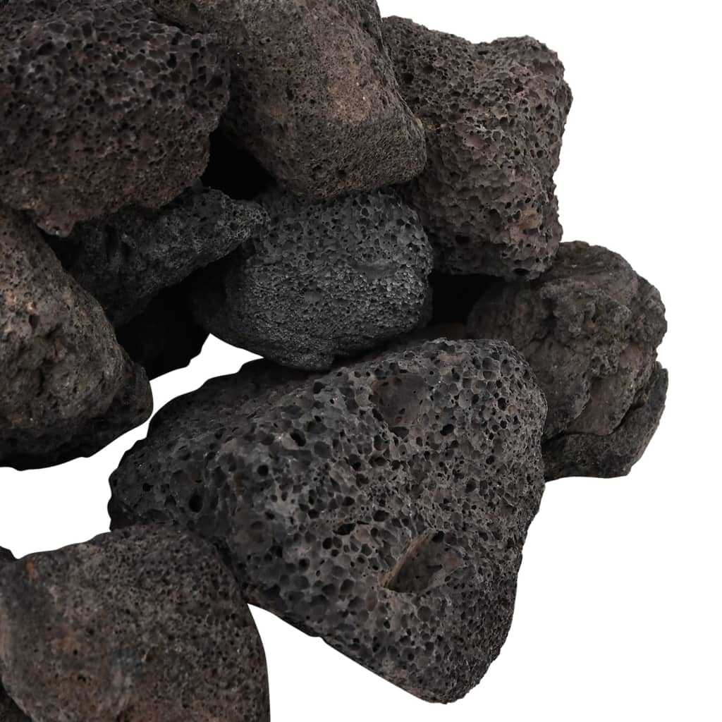 Roci vulcanice, 10 kg, negru, 5-8 cm GartenMobel Dekor