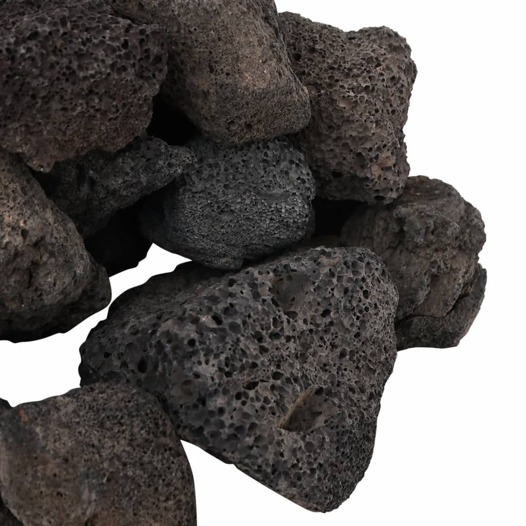 Roci vulcanice, 10 kg, negru, 5-8 cm GartenMobel Dekor