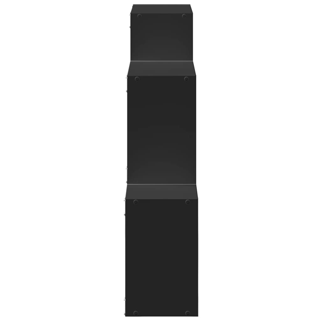 Dulap de perete, 78x18x71 cm, negru, lemn prelucrat GartenMobel Dekor