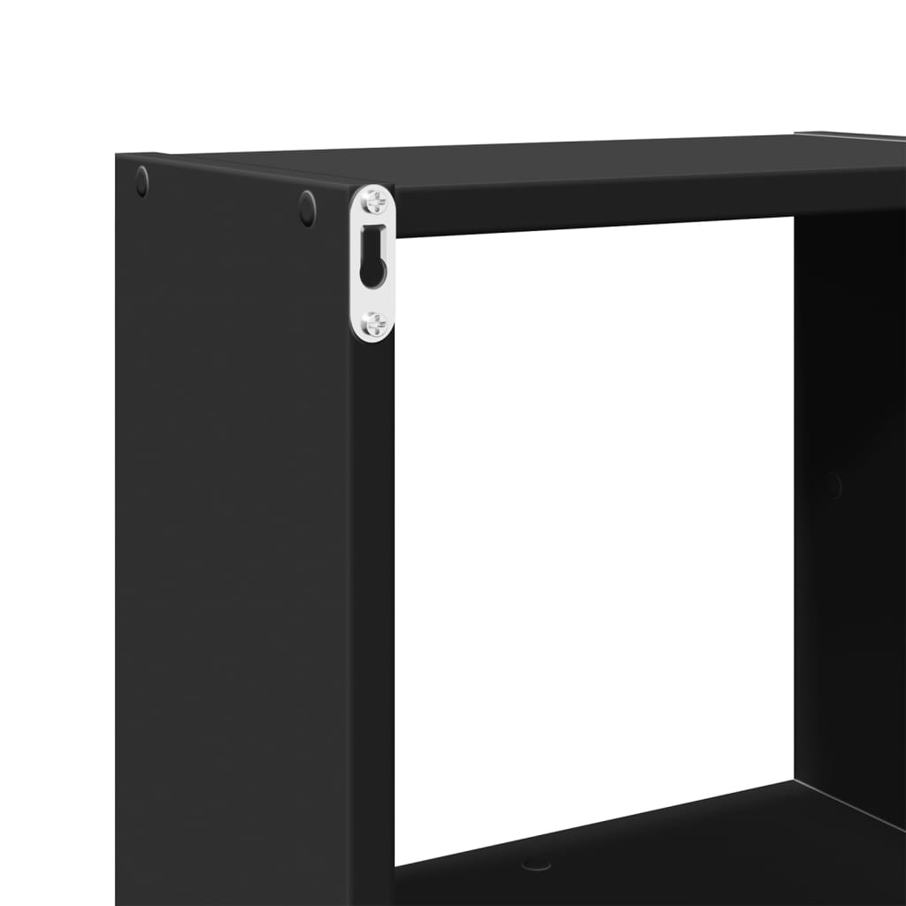 Dulap de perete, 78x18x71 cm, negru, lemn prelucrat GartenMobel Dekor