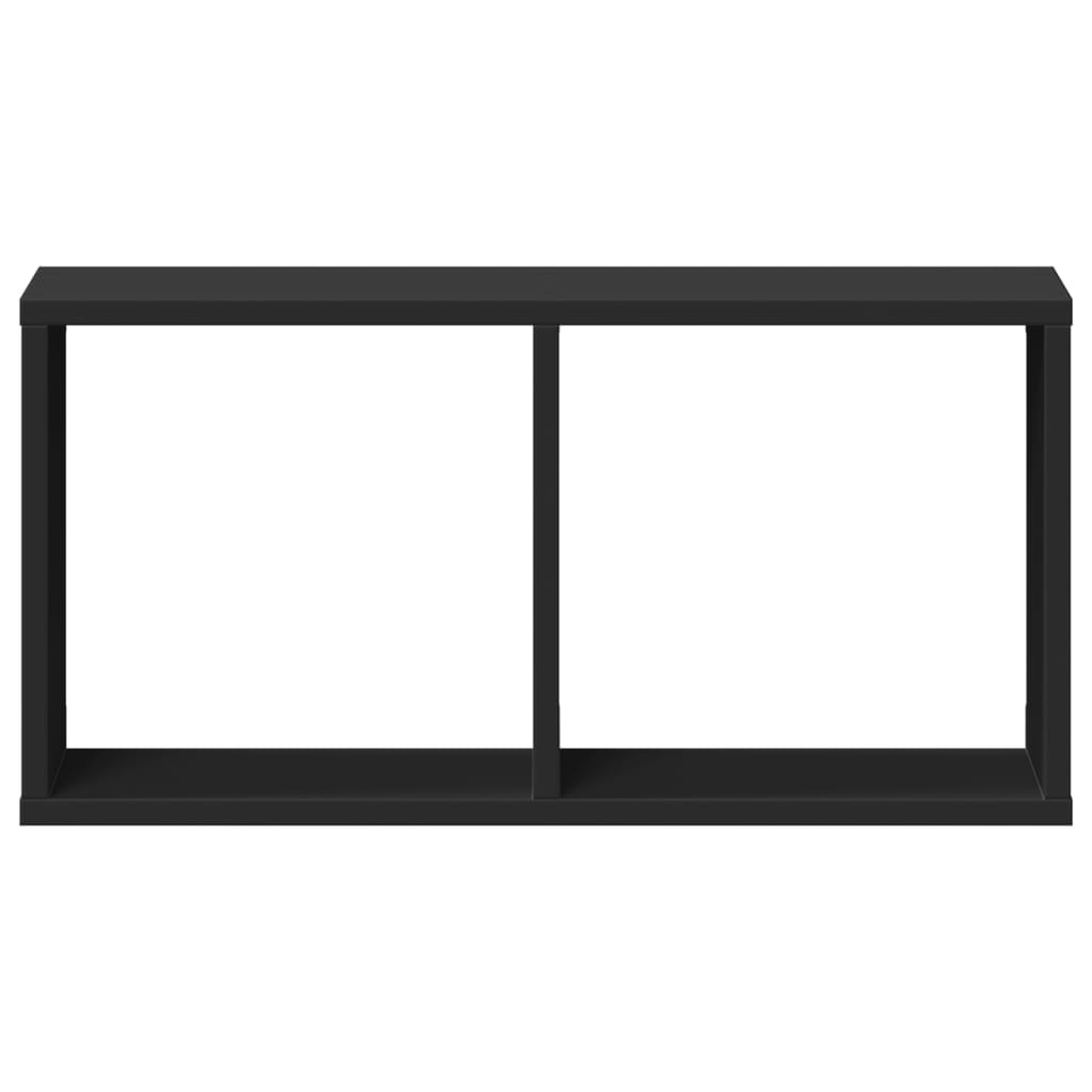 Dulap de perete, negru, 60x16x30 cm, lemn prelucrat GartenMobel Dekor