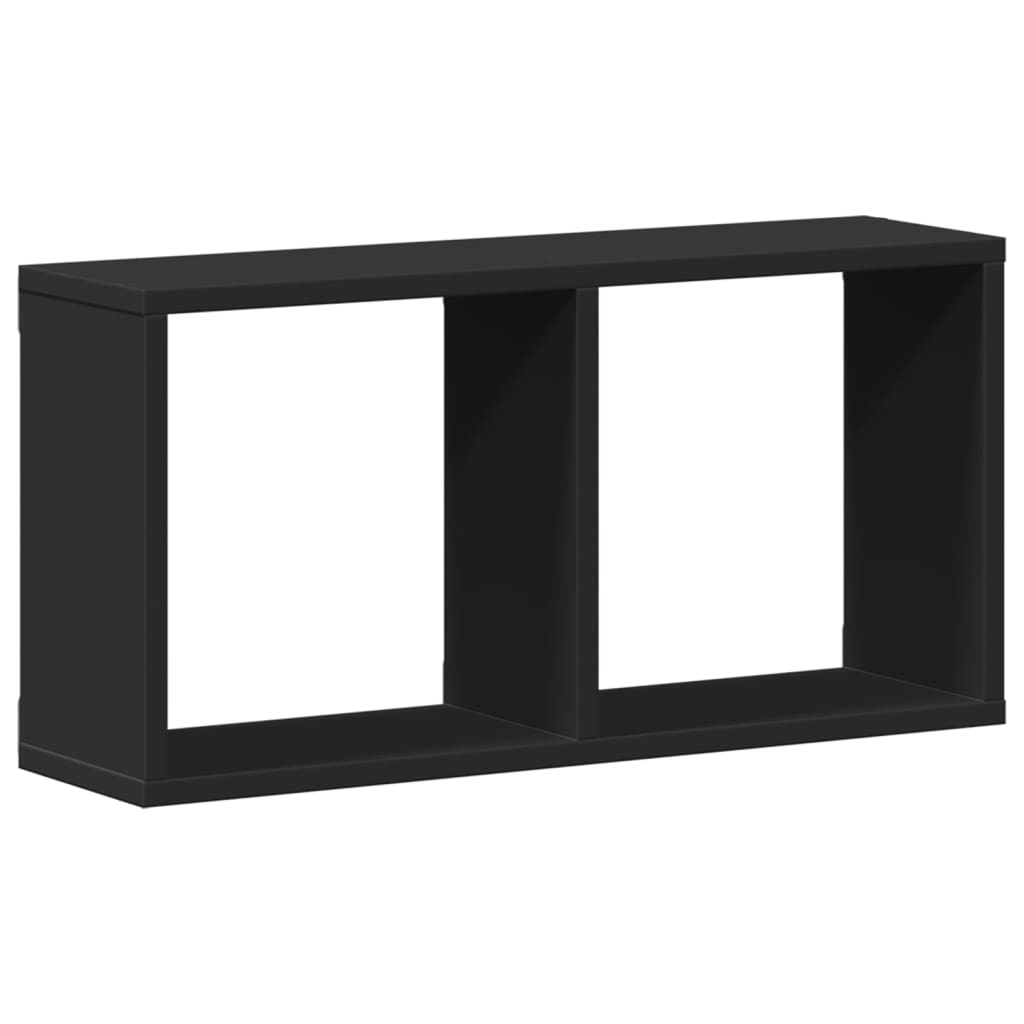 Dulap de perete, negru, 60x16x30 cm, lemn prelucrat GartenMobel Dekor