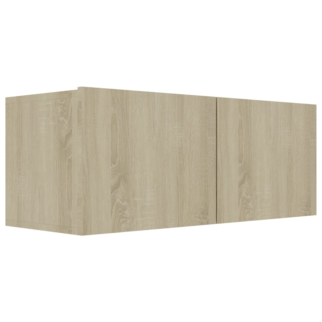 Set dulapuri TV, 7 piese, stejar sonoma, lemn prelucrat GartenMobel Dekor