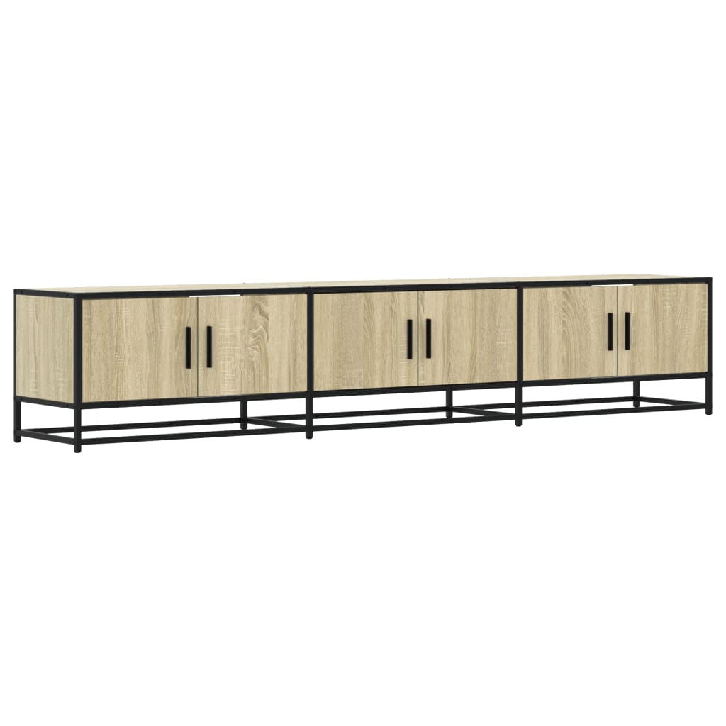 Dulap TV, stejar sonoma, 210x35x41 cm, lemn prelucrat GartenMobel Dekor