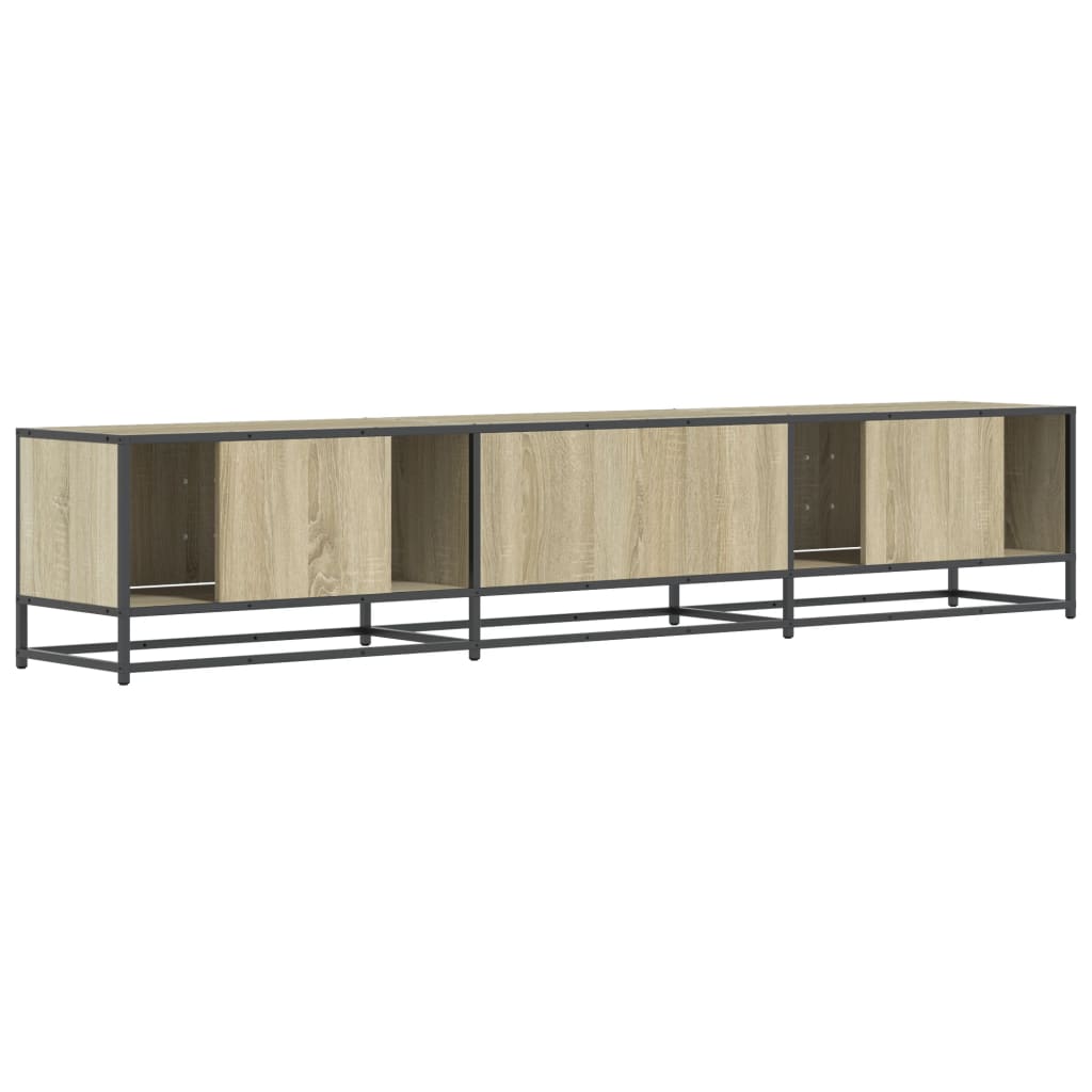 Dulap TV, stejar sonoma, 210x35x41 cm, lemn prelucrat GartenMobel Dekor