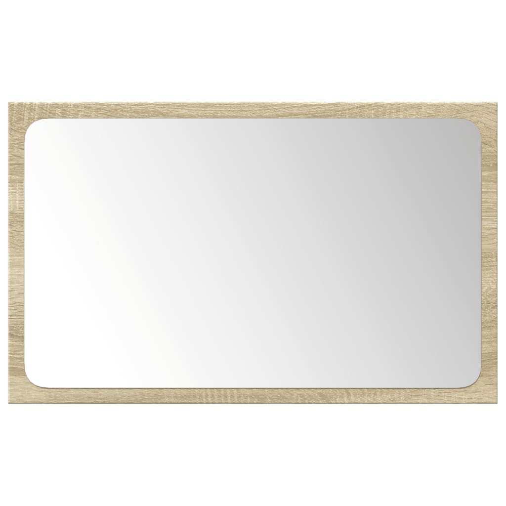 Set mobilier de baie, 3 piese, stejar sonoma, lemn prelucrat GartenMobel Dekor