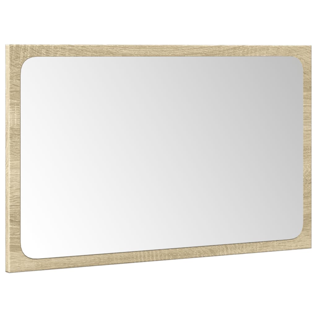 Set mobilier de baie, 3 piese, stejar sonoma, lemn prelucrat GartenMobel Dekor