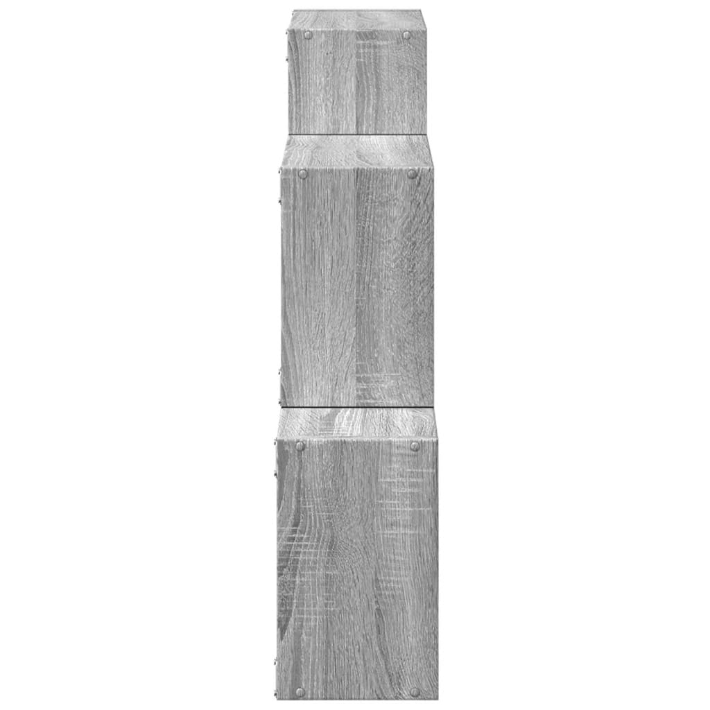 Dulap de perete, 78x18x71 cm, gri sonoma, lemn prelucrat GartenMobel Dekor