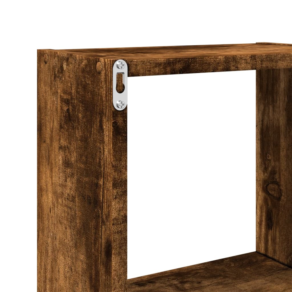 Dulap de perete, 78x18x71 cm, stejar fumuriu, lemn prelucrat GartenMobel Dekor