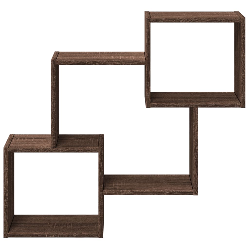 Dulap de perete, 78x18x71 cm, stejar maro, lemn prelucrat GartenMobel Dekor