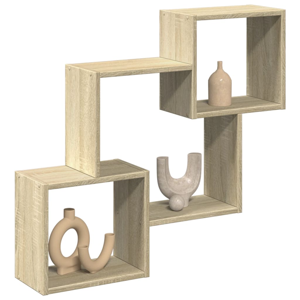 Dulap de perete, 78x18x71 cm, stejar sonoma, lemn prelucrat GartenMobel Dekor