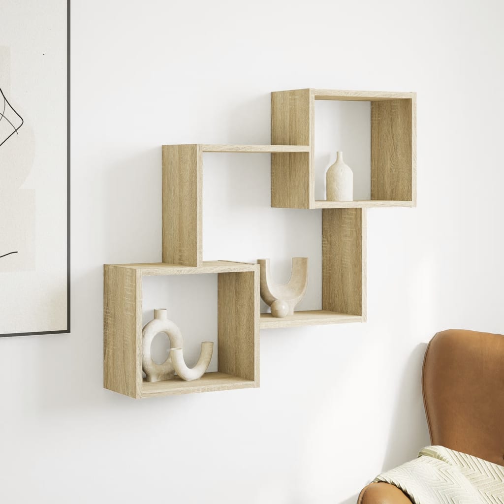 Dulap de perete, 78x18x71 cm, stejar sonoma, lemn prelucrat GartenMobel Dekor