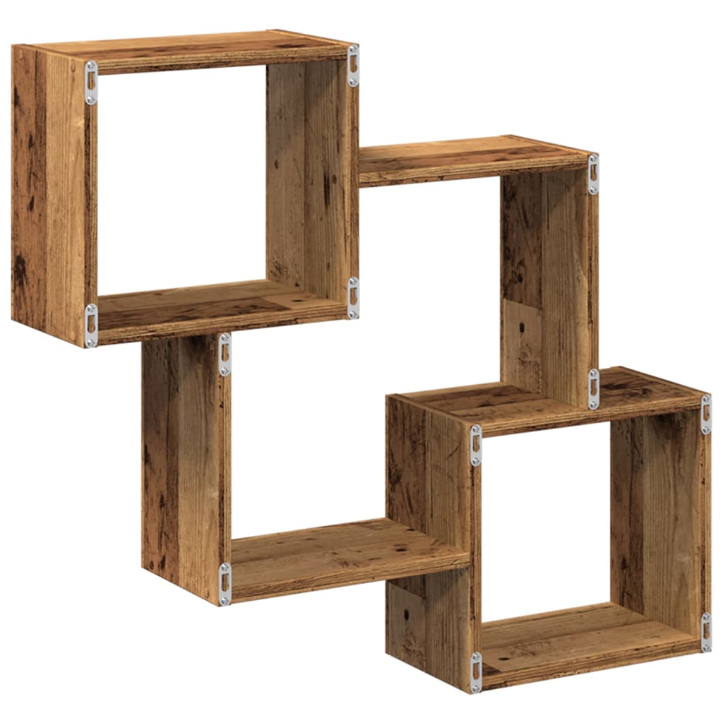 Dulap de perete, lemn vechi, 78x18x71 cm, lemn prelucrat GartenMobel Dekor