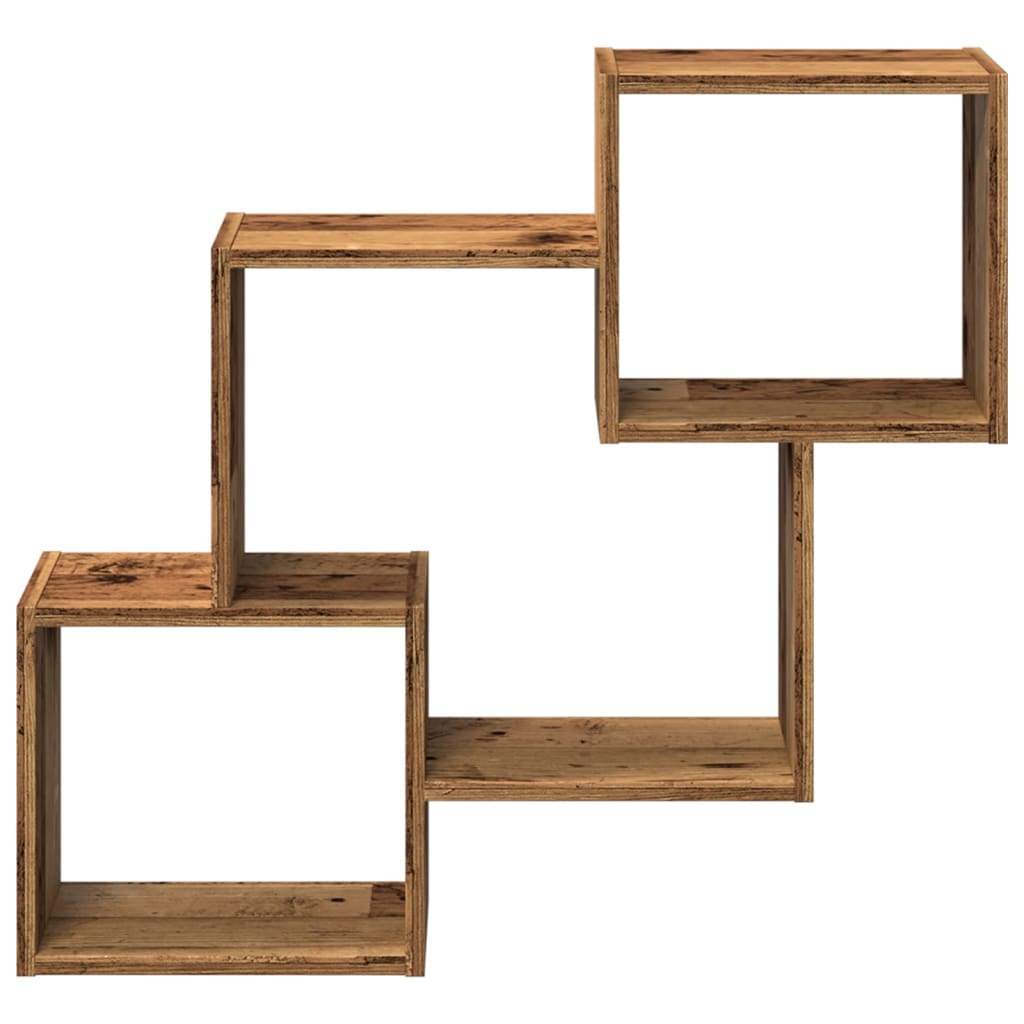 Dulap de perete, lemn vechi, 78x18x71 cm, lemn prelucrat GartenMobel Dekor