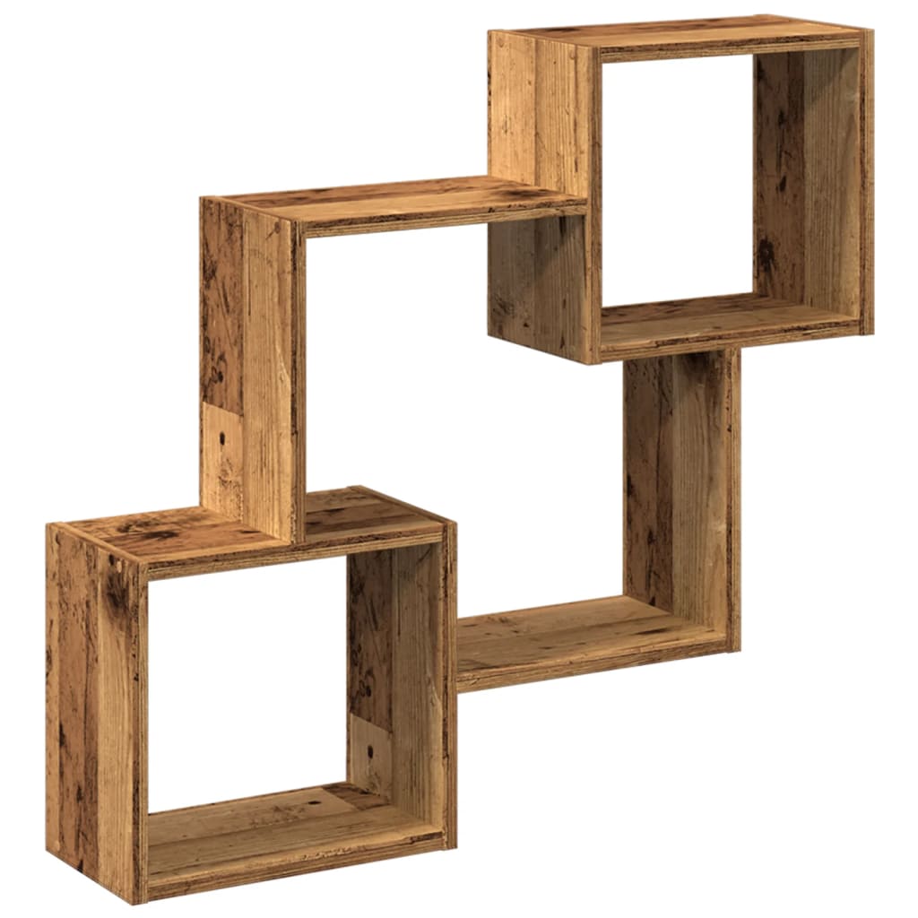 Dulap de perete, lemn vechi, 78x18x71 cm, lemn prelucrat GartenMobel Dekor