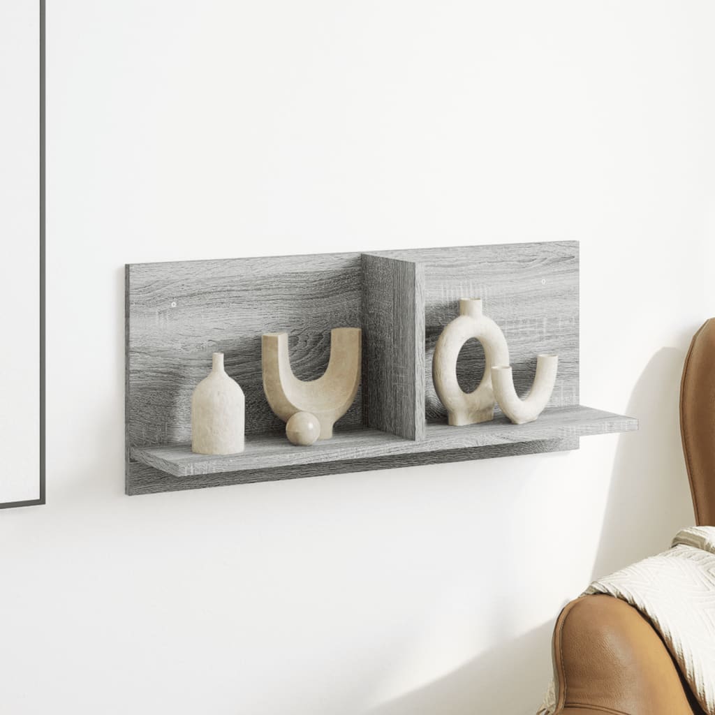 Dulap de perete, sonoma gri, 70x16,5x30 cm, lemn prelucrat GartenMobel Dekor