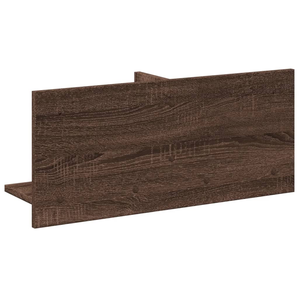 Dulap de perete, stejar maro, 70x16,5x30 cm, lemn prelucrat GartenMobel Dekor