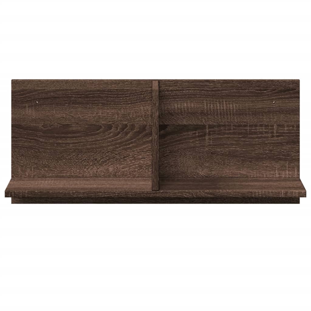 Dulap de perete, stejar maro, 70x16,5x30 cm, lemn prelucrat GartenMobel Dekor