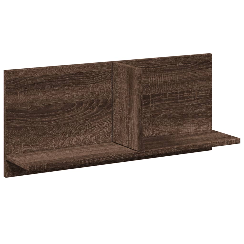 Dulap de perete, stejar maro, 70x16,5x30 cm, lemn prelucrat GartenMobel Dekor