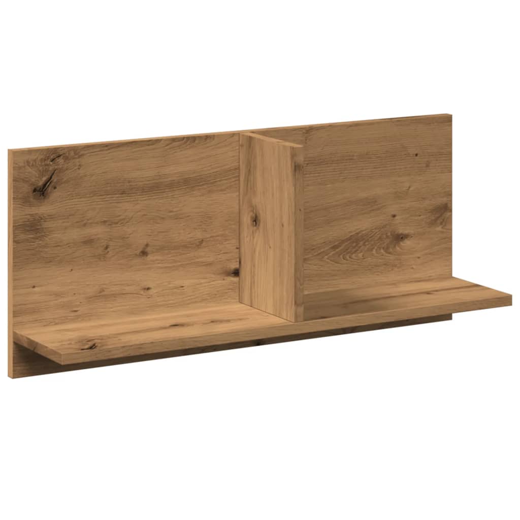 Dulap de perete stejar artizanal, 70x16,5x30 cm, lemn prelucrat GartenMobel Dekor
