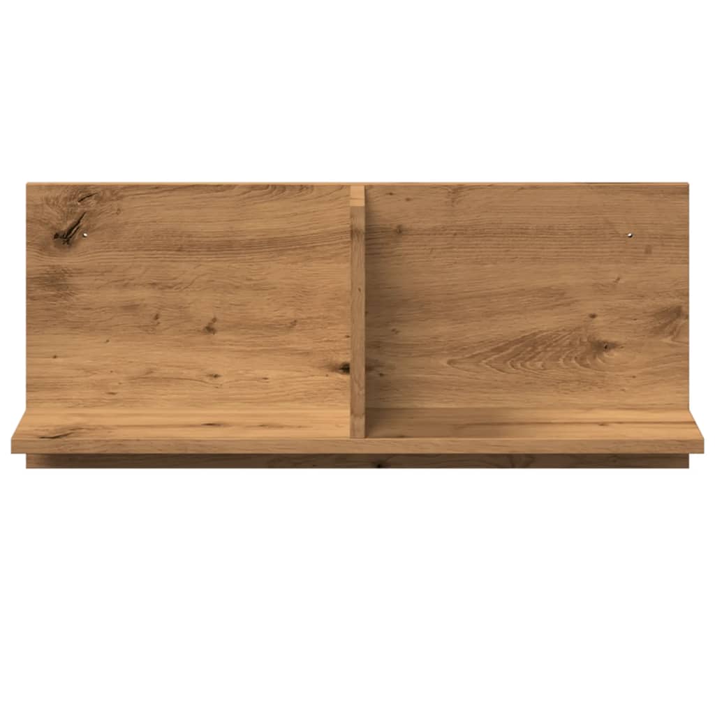 Dulap de perete stejar artizanal, 70x16,5x30 cm, lemn prelucrat GartenMobel Dekor