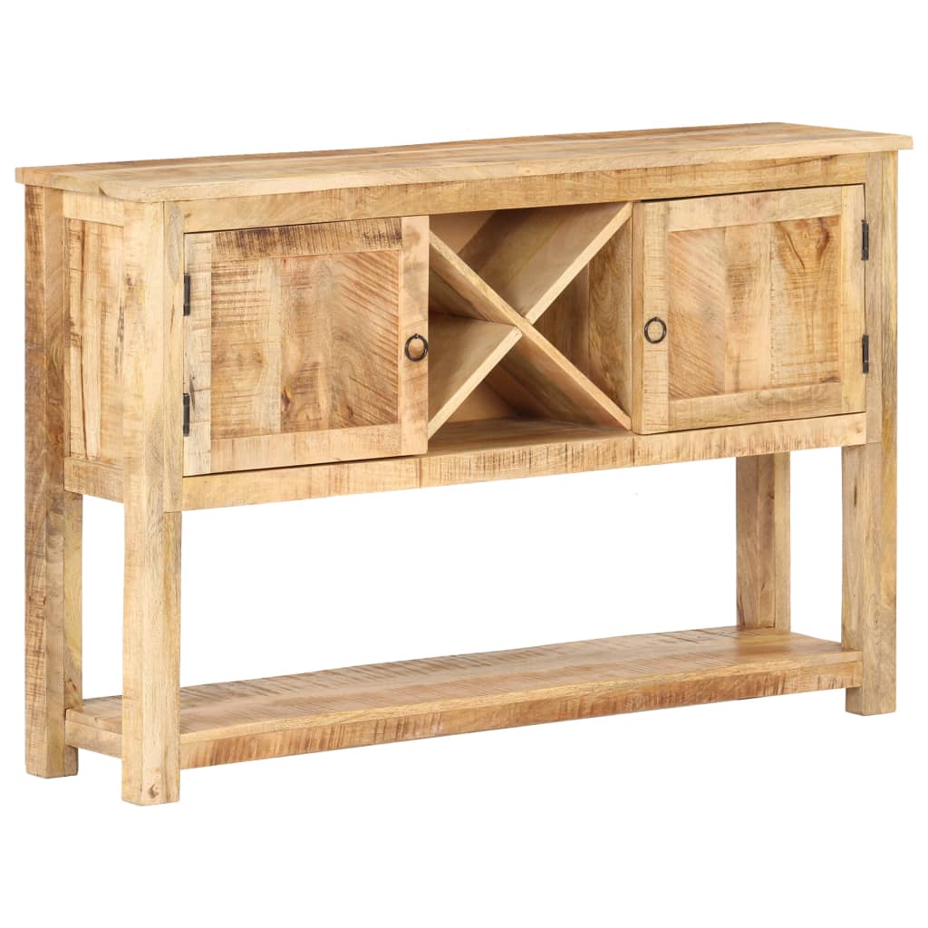 Dulap, 120 x 30 x 76 cm, lemn de mango nefinisat GartenMobel Dekor