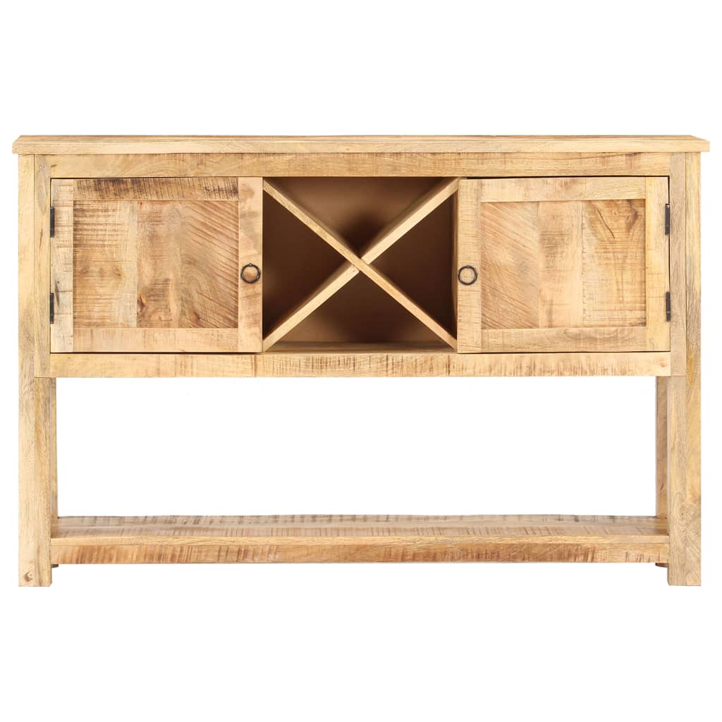 Dulap, 120 x 30 x 76 cm, lemn de mango nefinisat GartenMobel Dekor